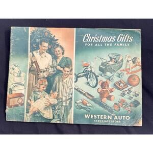 1950's Western Auto Christmas Toy Catalog -NOMA Lionel Trains Disney & More! T14